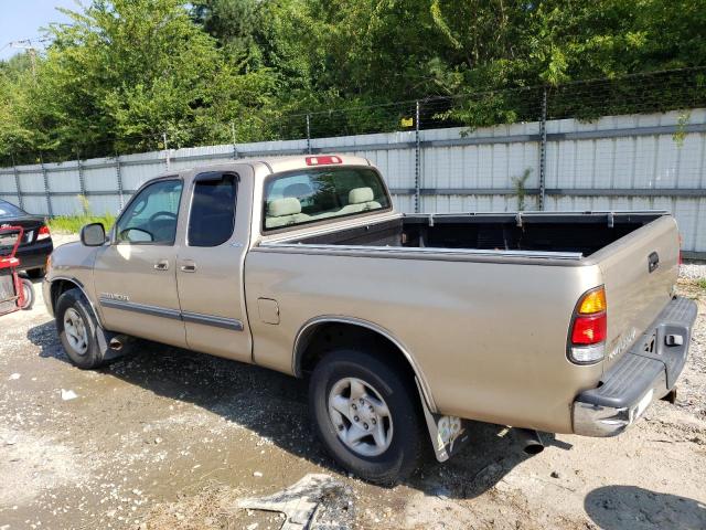 5TBRT34184S451515 - 2004 TOYOTA TUNDRA ACCESS CAB SR5 TAN photo 2