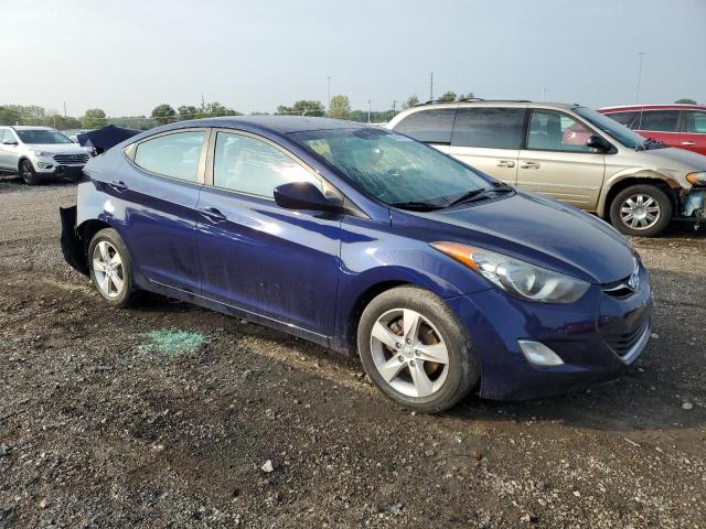 5NPDH4AE5CH087039 - 2012 HYUNDAI ELANTRA GLS BLUE photo 4