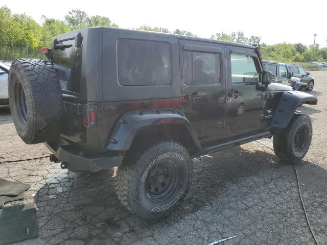 1J4GA59107L211156 - 2007 JEEP WRANGLER SAHARA BLACK photo 3