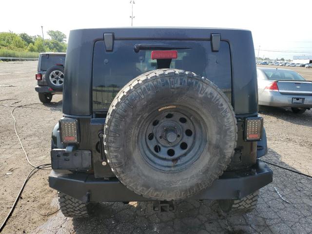 1J4GA59107L211156 - 2007 JEEP WRANGLER SAHARA BLACK photo 6