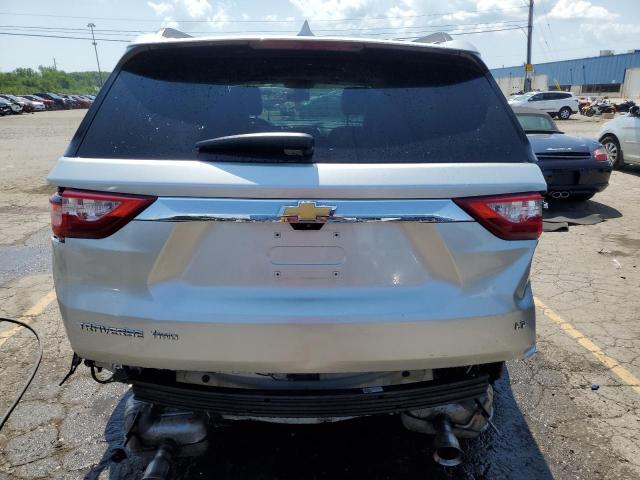 1GNEVHKW8KJ136968 - 2019 CHEVROLET TRAVERSE LT SILVER photo 6