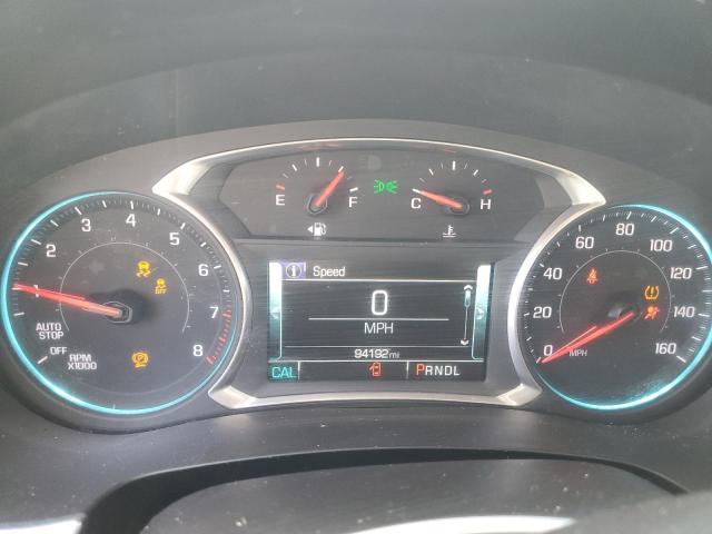 1GNEVHKW8KJ136968 - 2019 CHEVROLET TRAVERSE LT SILVER photo 9