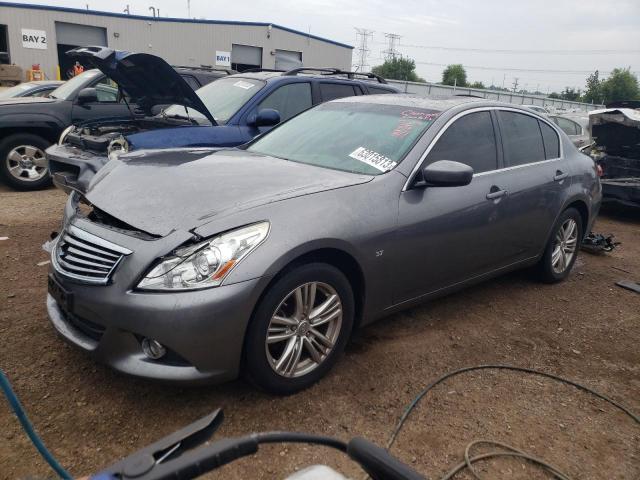 JN1CV6AR6FM520867 - 2015 INFINITI Q40 GRAY photo 1