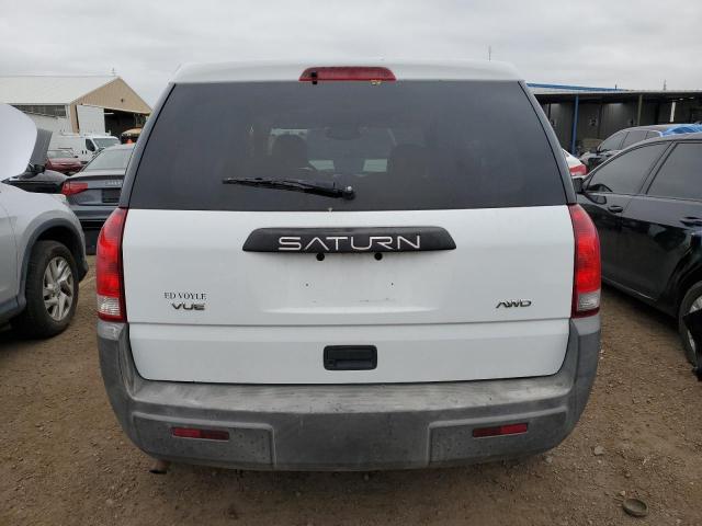 5GZCZ43D84S822210 - 2004 SATURN VUE WHITE photo 6