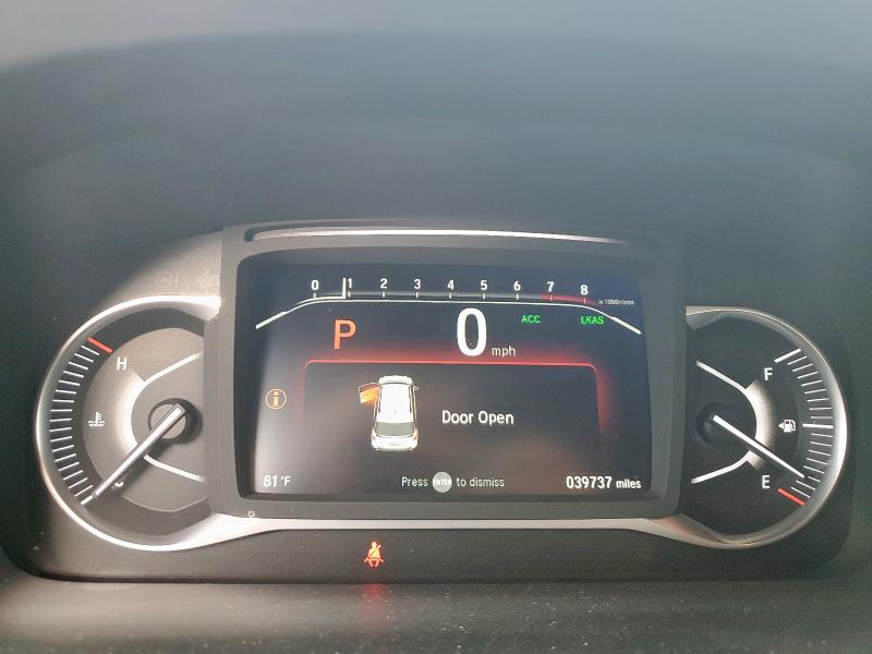 5FNYF8H51PB019622 - 2023 HONDA PASSPORT EXL Արծաթագույն լուսանկար 9