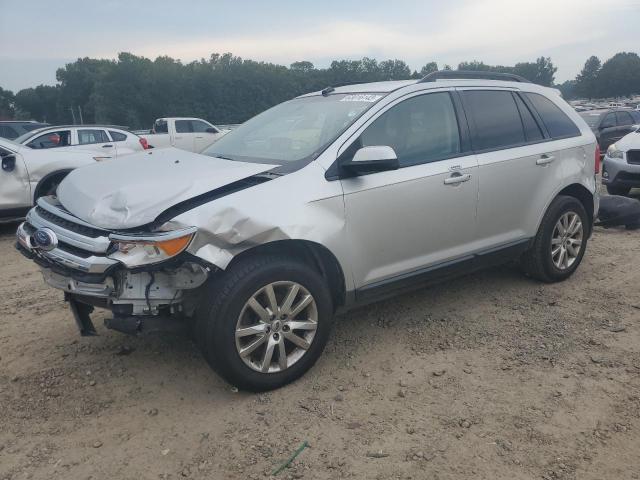 2FMDK3JC0DBE31301 - 2013 FORD EDGE SEL SILVER photo 1