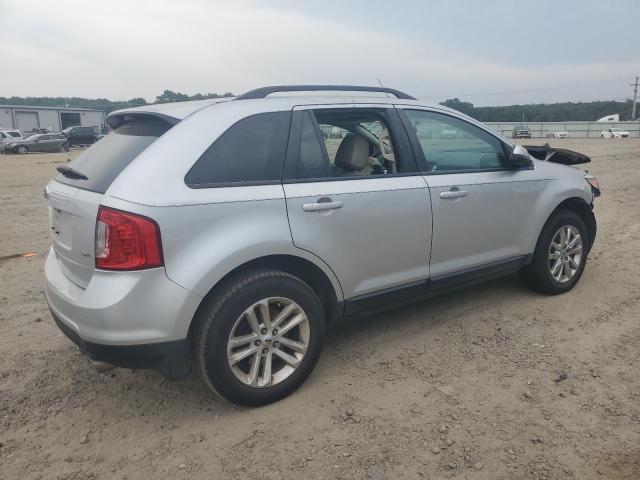 2FMDK3JC0DBE31301 - 2013 FORD EDGE SEL SILVER photo 3