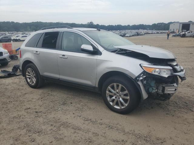 2FMDK3JC0DBE31301 - 2013 FORD EDGE SEL SILVER photo 4