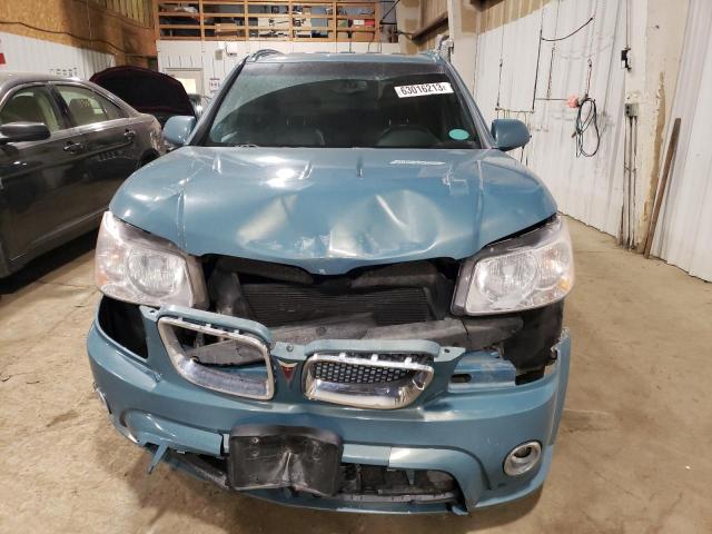 2CKDL637286319481 - 2008 PONTIAC TORRENT GXP TEAL photo 5