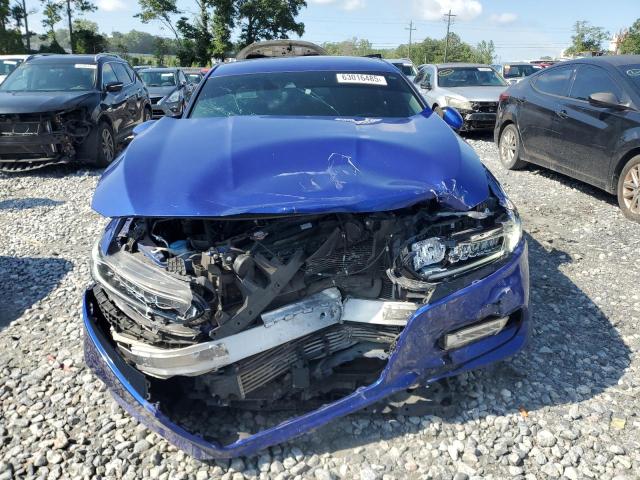 1HGCV1F39JA253966 - 2018 HONDA ACCORD SPORT BLUE photo 5