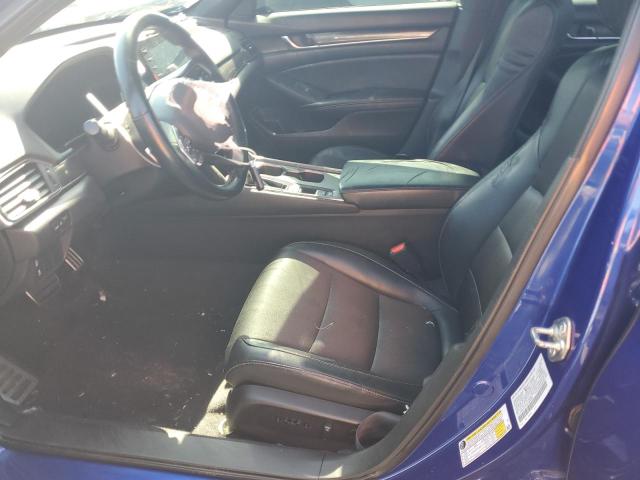 1HGCV1F39JA253966 - 2018 HONDA ACCORD SPORT BLUE photo 7