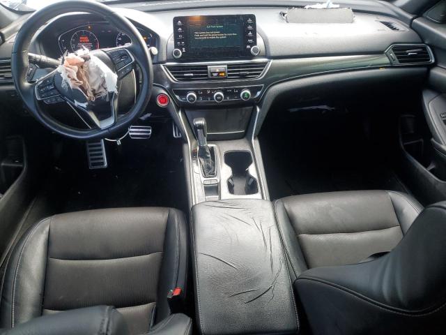 1HGCV1F39JA253966 - 2018 HONDA ACCORD SPORT BLUE photo 8