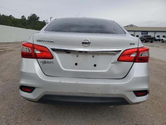 3N1AB7AP9JL653498 - 2018 NISSAN SENTRA S SILVER photo 6