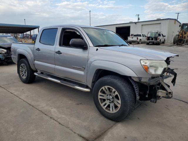 5TFJU4GN5FX076766 - 2015 TOYOTA TACOMA DOUBLE CAB PRERUNNER GRAY photo 4