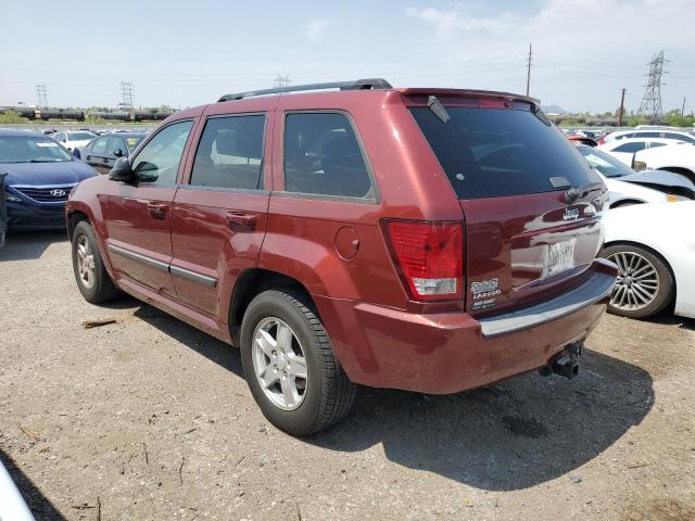 1J8GS48K27C526444 - 2007 JEEP GRAND CHER LAREDO RED photo 2