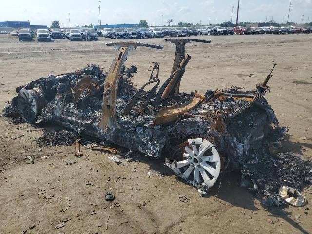 5YJSA1E20HF218166 - 2017 TESLA MODEL S Yanmış foto 2