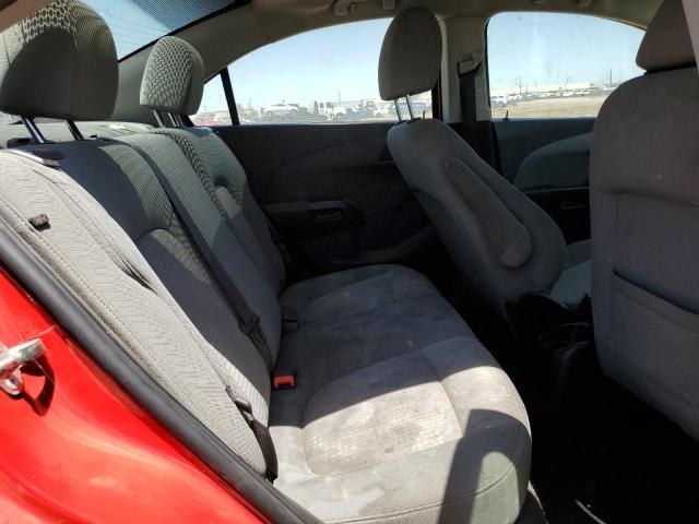 1G1JA5SH8F4220501 - 2015 CHEVROLET SONIC LS 红色 照片 10