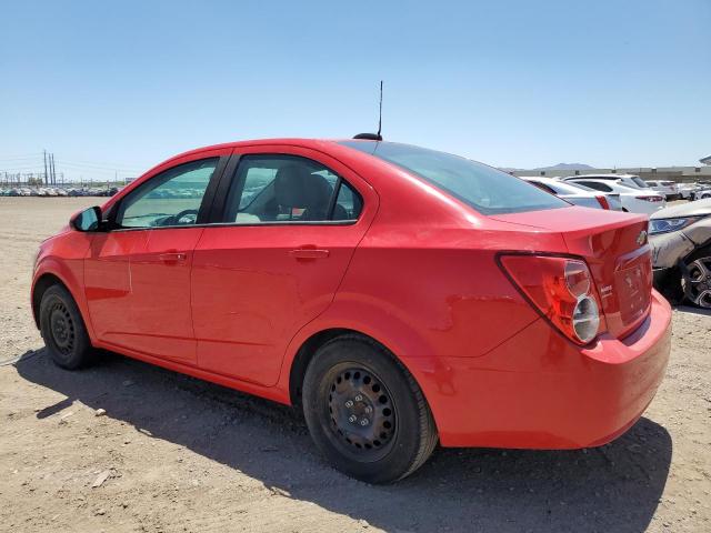 1G1JA5SH8F4220501 - 2015 CHEVROLET SONIC LS 红色 照片 2