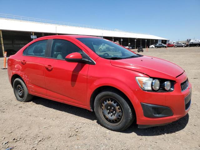 1G1JA5SH8F4220501 - 2015 CHEVROLET SONIC LS 红色 照片 4