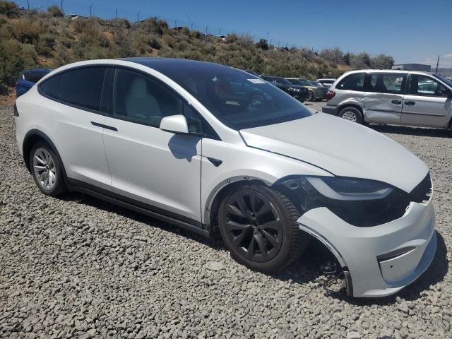 7SAXCBE50PF366609 - 2023 TESLA MODEL X 白色 照片 4