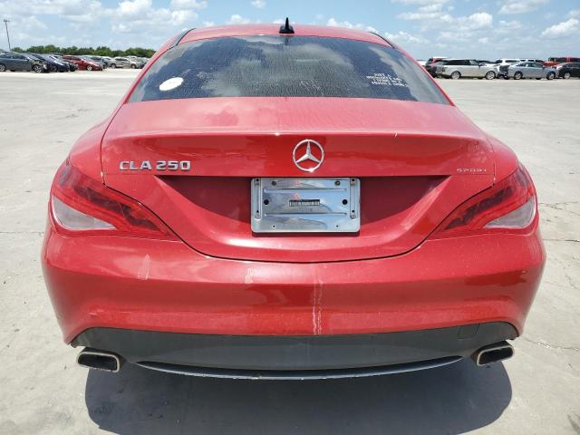 WDDSJ4EB9FN220407 - 2015 MERCEDES-BENZ CLA 250 RED photo 6