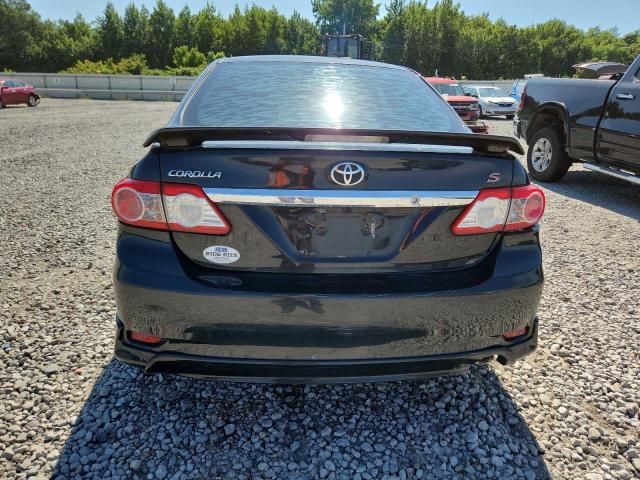 2T1BU4EE8DC104742 - 2013 TOYOTA COROLLA BASE Noir photo 6