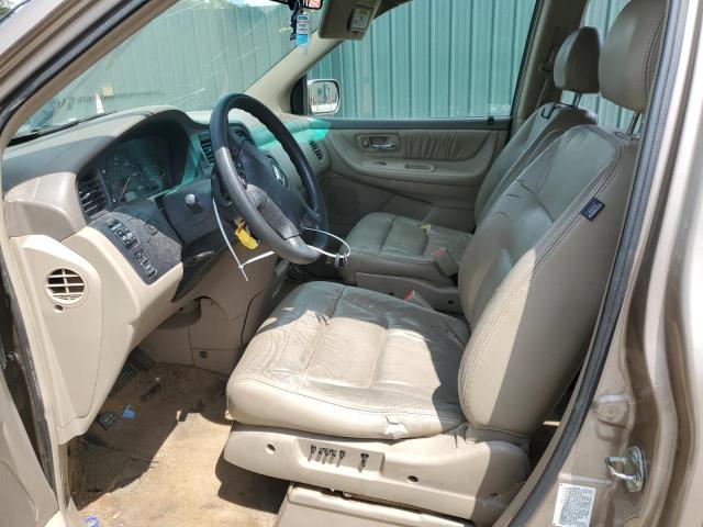 5FNRL18944B074665 - 2004 HONDA ODYSSEY EXL GOLD photo 7