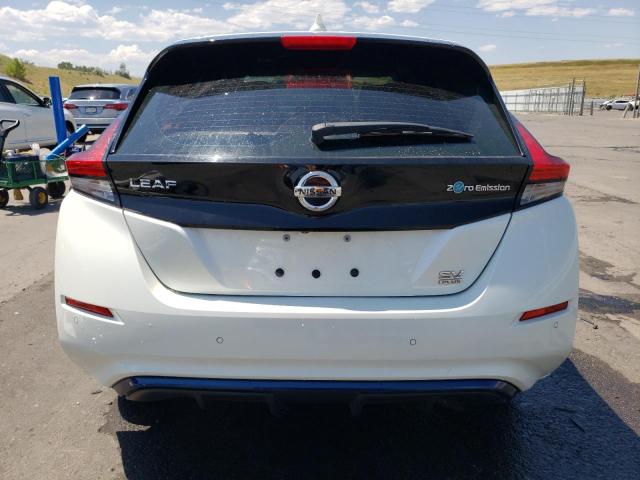 1N4BZ1CVXMC553485 - 2021 NISSAN LEAF SV PLUS WHITE photo 6