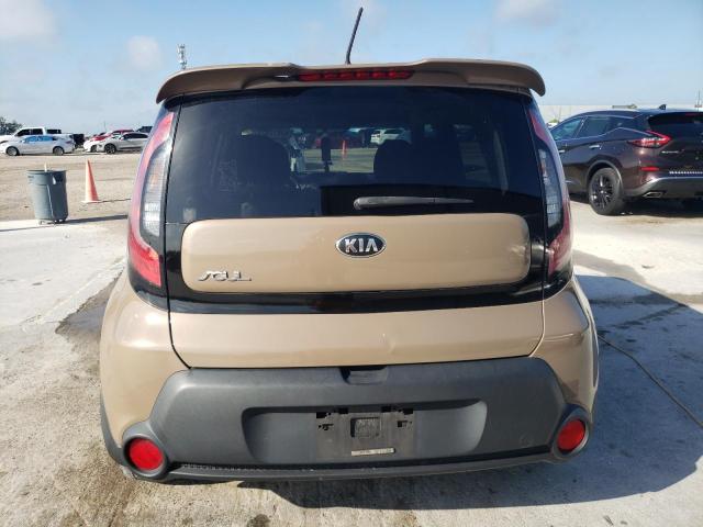 KNDJN2A24G7258542 - 2016 KIA SOUL BROWN photo 6