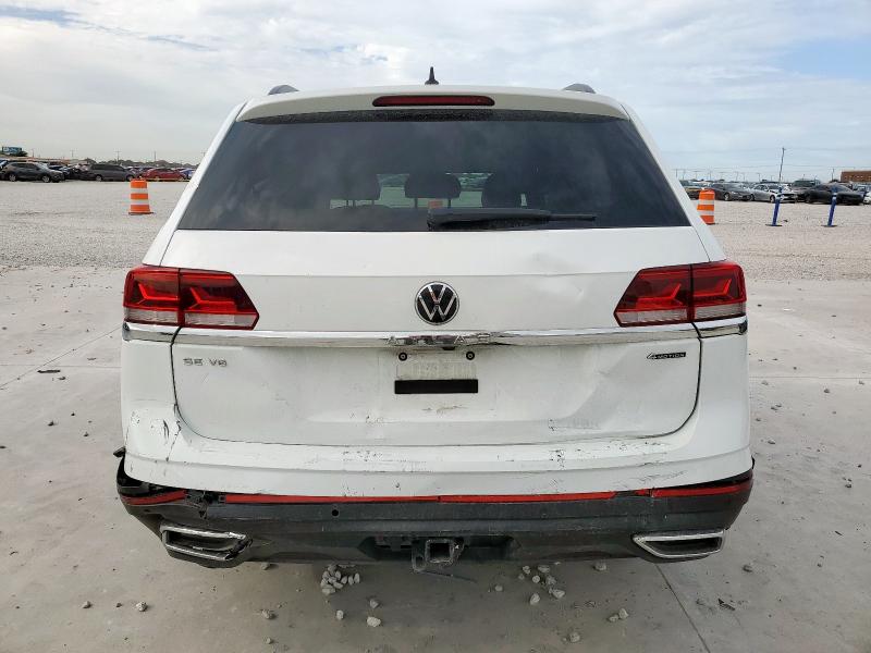 1V2HR2CA0PC523664 - 2023 VOLKSWAGEN ATLAS SE Biały zdjęcie 6