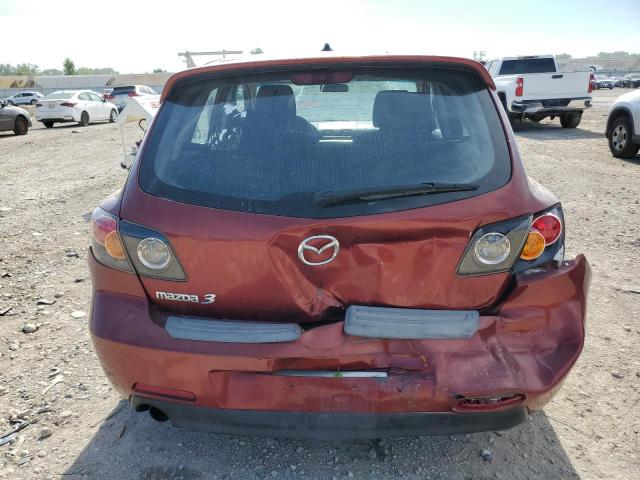 JM1BK143261479764 - 2006 MAZDA 3 HATCHBACK 红色 照片 6