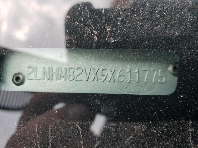 2LNHM82VX9X611775 - 2009 LINCOLN TOWN CAR SIGNATURE LIMITED BLACK photo 12
