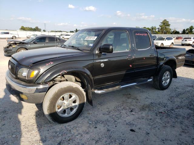5TEGN92N13Z277242 - 2003 TOYOTA TACOMA DOUBLE CAB PRERUNNER BLACK photo 1