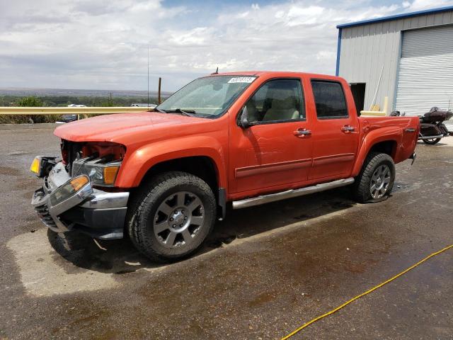 1GTH6PFE1C8144112 - 2012 GMC CANYON SLE-2 ORANGE photo 1