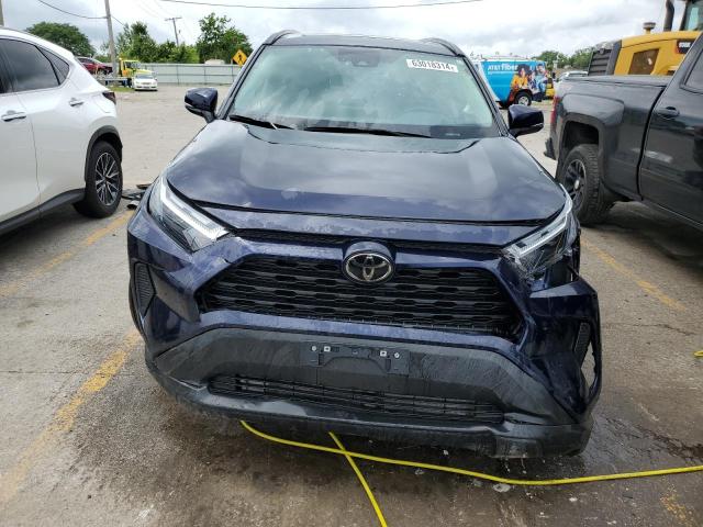 2T3P1RFV7PW393410 - 2023 TOYOTA RAV4 XLE BLUE photo 5