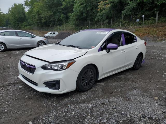 4S3GKAD68J3615537 - 2018 SUBARU IMPREZA PREMIUM PLUS WHITE photo 1