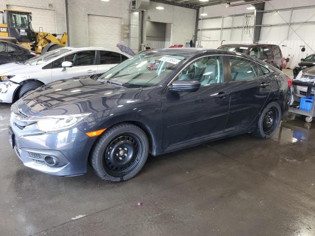 19XFC1F77GE032957 - 2016 HONDA CIVIC EXL ლურჯი ფოტო 1