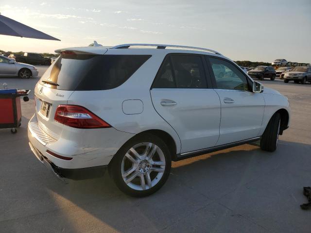 4JGDA5HB4EA377803 - 2014 MERCEDES-BENZ ML 350 4MATIC WHITE photo 3