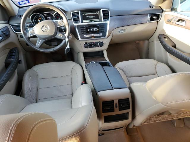 4JGDA5HB4EA377803 - 2014 MERCEDES-BENZ ML 350 4MATIC WHITE photo 8