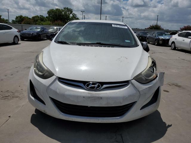 5NPDH4AE4FH640249 - 2015 HYUNDAI ELANTRA SE WHITE photo 5