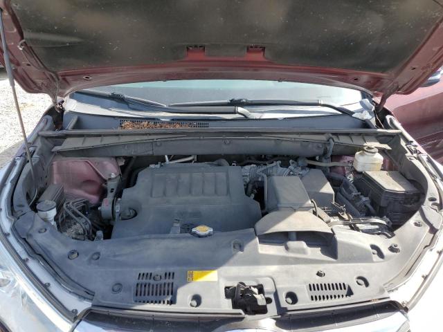 5TDJKRFH4ES052719 - 2014 TOYOTA HIGHLANDER XLE Rot Foto 12
