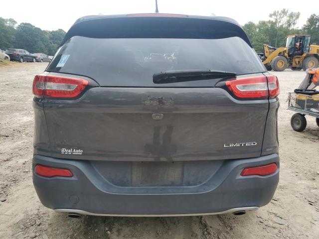 1C4PJMDSXEW277628 - 2014 JEEP CHEROKEE LIMITED GRAY photo 6