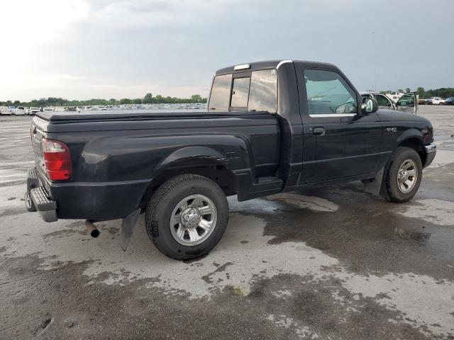 1FTYR10D21PB75506 - 2001 FORD RANGER Noir photo 3