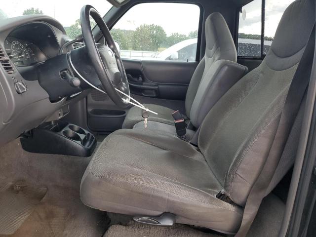 1FTYR10D21PB75506 - 2001 FORD RANGER Noir photo 7