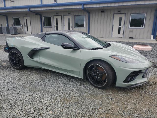 1G1YC3D49R5106173 - 2024 CHEVROLET CORVETTE STINGRAY 3LT GREEN photo 4