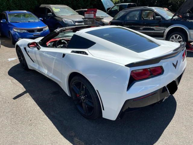 1G1YL2D74E5114650 - 2014 CHEVROLET CORVETTE STINGRAY Z51 3LT WHITE photo 3