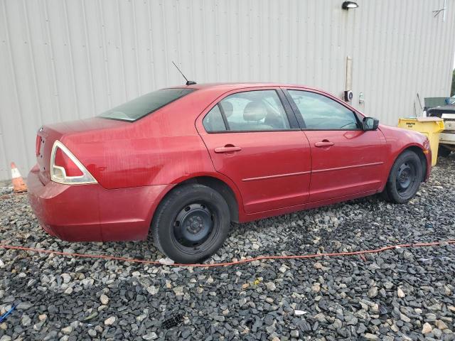 3FAHP06ZX8R192100 - 2008 FORD FUSION S RED photo 3