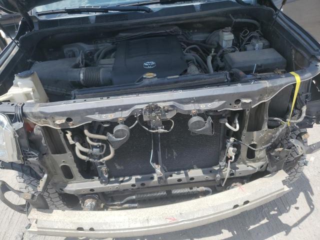 5TFUY5F10EX415468 - 2014 TOYOTA TUNDRA DOUBLE CAB SR/SR5 GRAY photo 11