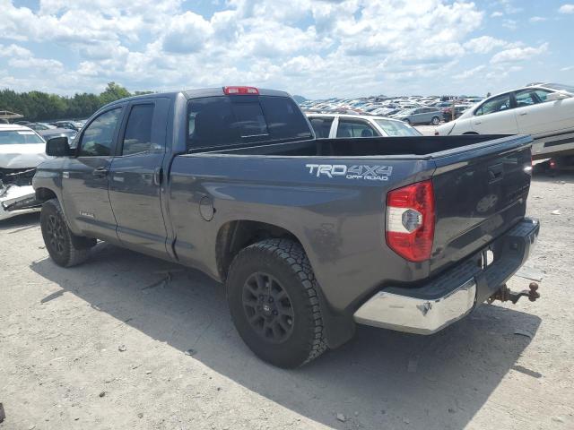 5TFUY5F10EX415468 - 2014 TOYOTA TUNDRA DOUBLE CAB SR/SR5 GRAY photo 2