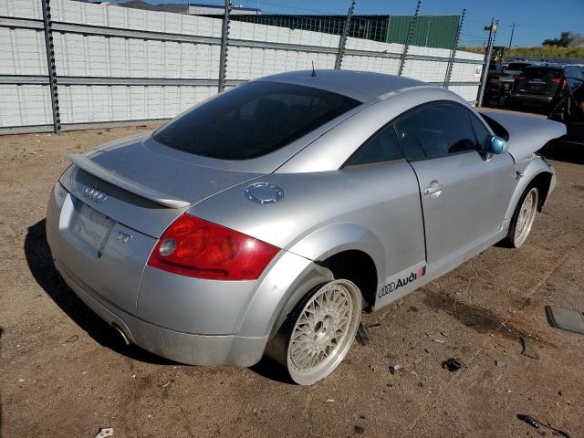 TRUWT28N711007073 - 2001 AUDI TT QUATTRO GRAY photo 3